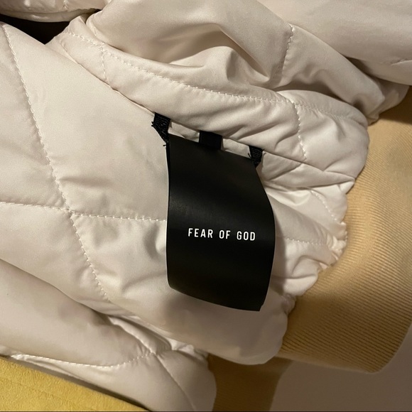 Fear Of God Yellow Suede Varsity Jacket - Picture 5 of 7